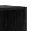 TV-møbelsæt 4 pcs Sort 37 x 35 x 37,5 cm Konstrueret træ