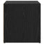TV-møbelsæt 4 pcs Sort 37 x 35 x 37,5 cm Konstrueret træ