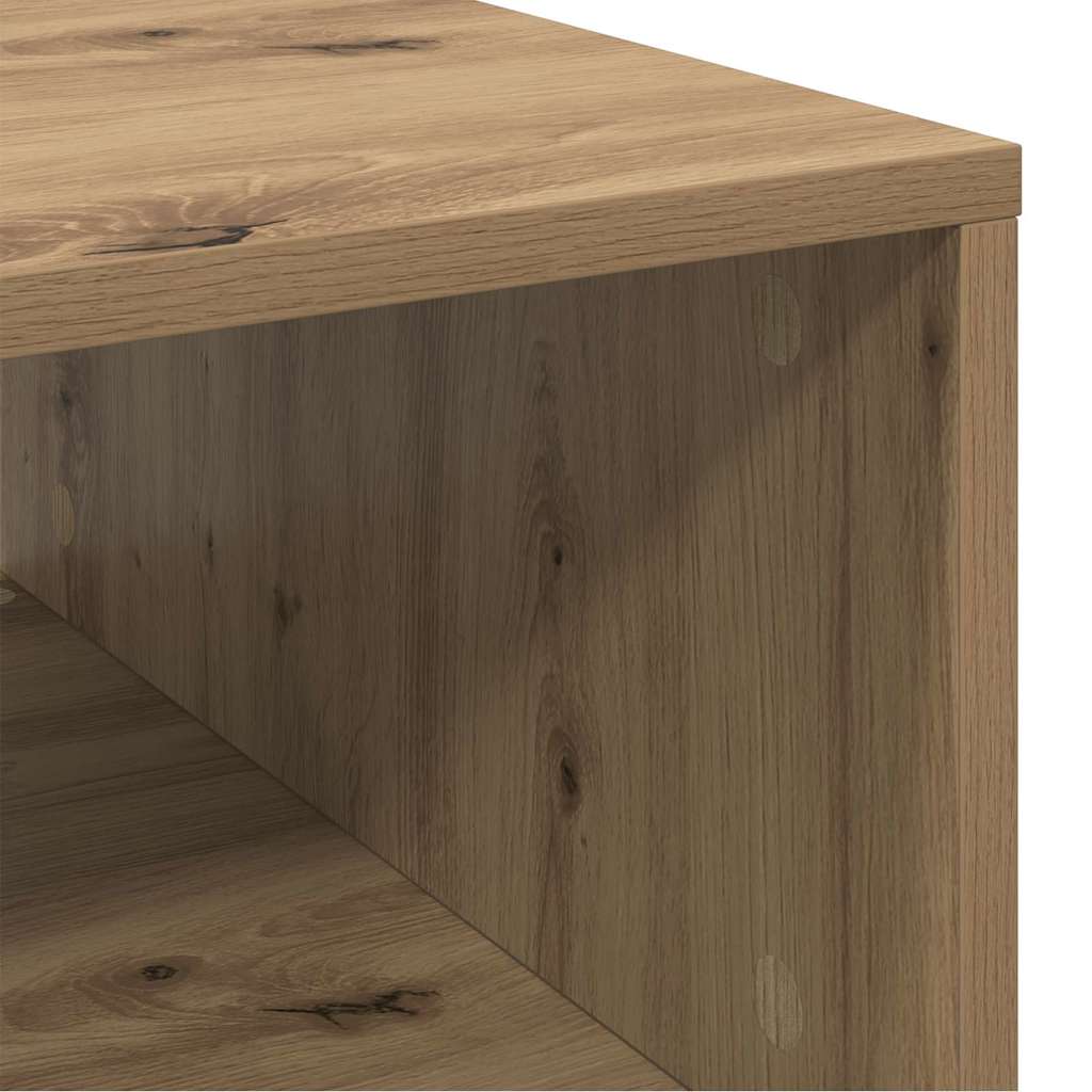 Sofabord Artisan Egetræ 102 x 55 x 35 cm Konstrueret træ