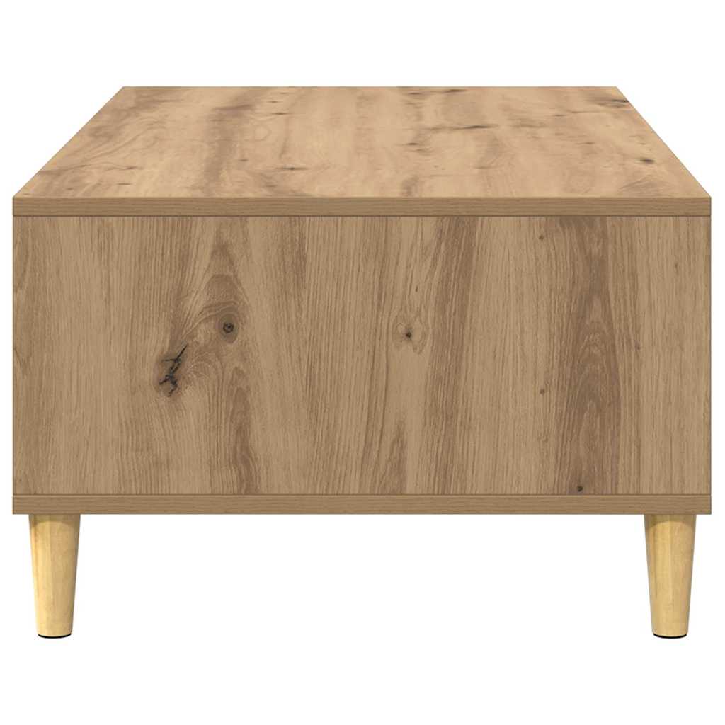 Sofabord Artisan Egetræ 102 x 55 x 35 cm Konstrueret træ