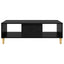Sofabord Sort eg 102 x 55 x 35 cm Konstrueret træ