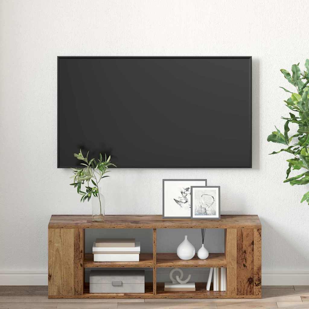 TV-møbelsæt Gammelt træ 102 x 35 x 35 cm Konstrueret træ
