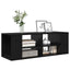 TV-møbelsæt Sort eg 102 x 35 x 35 cm Konstrueret træ