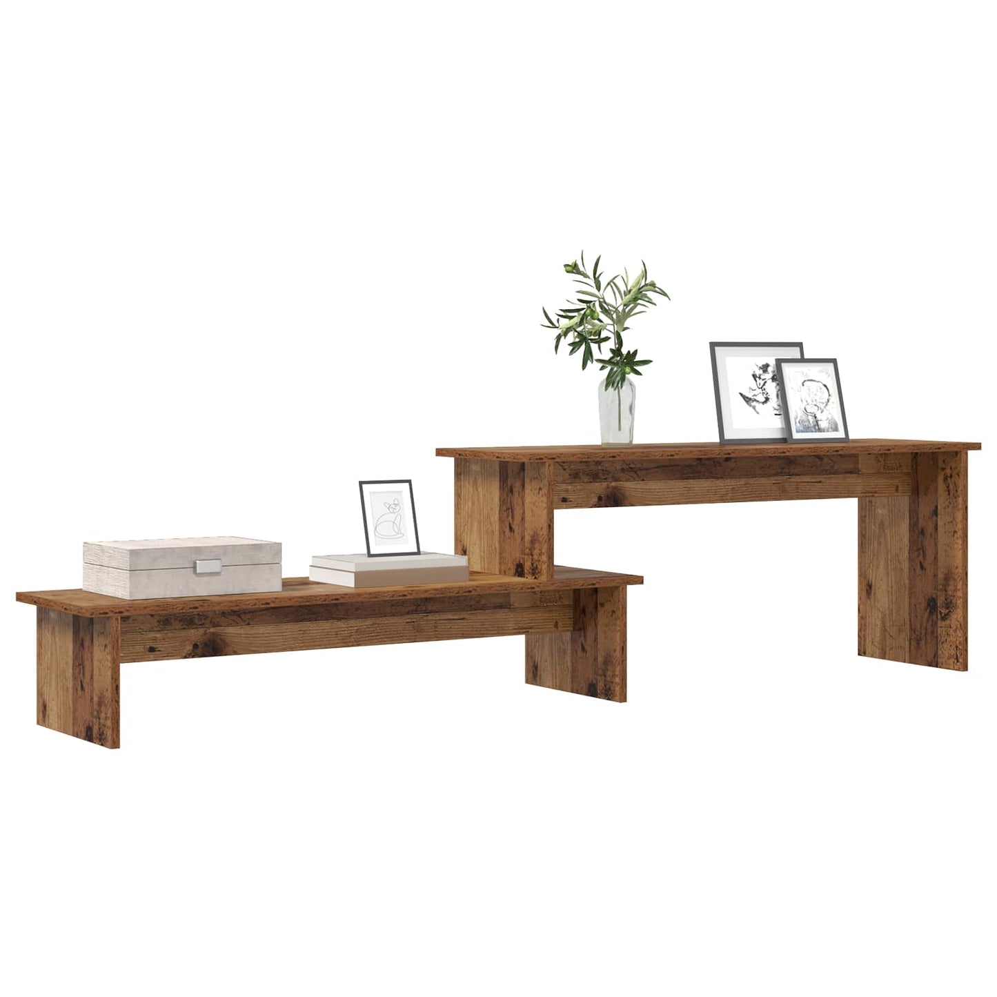 TV-møbelsæt 180,5 x 30 x 43 cm Gammelt træ Konstrueret træ