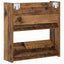 Sko skab 2 pcs Gammelt træ 60 x 18 x 60 cm Konstrueret træ