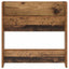 Sko skab 2 pcs Gammelt træ 60 x 18 x 60 cm Konstrueret træ