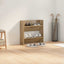 Sko skab 60 x 18 x 60 cm Konstrueret træ Artisan Egetræ