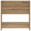 Sko skab 2 stk. 60 x 18 x 60 cm Konstrueret træ Artisan Egetræ