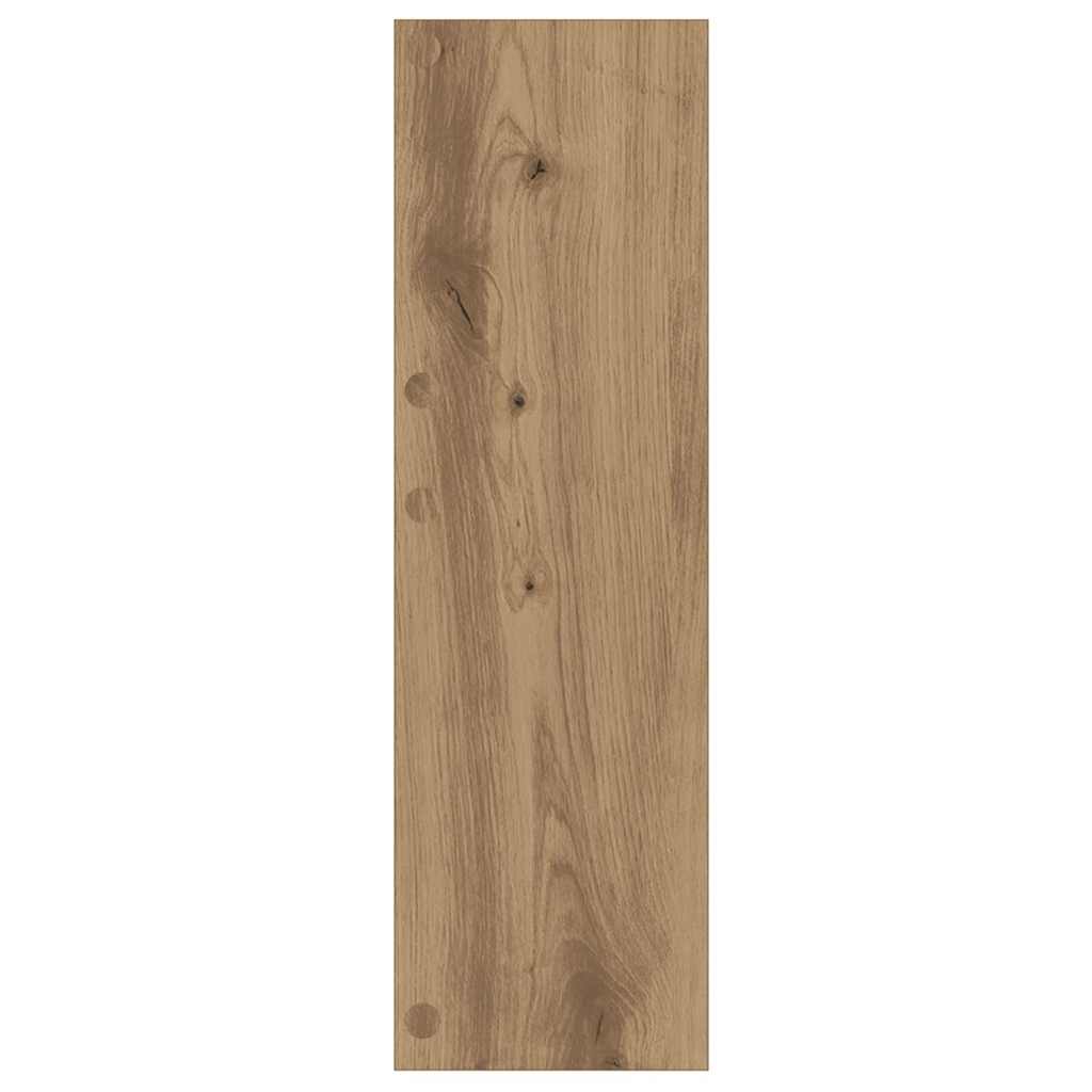 Sko skab 2 stk. 60 x 18 x 60 cm Konstrueret træ Artisan Egetræ