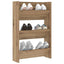 Sko skab 60 x 18 x 90 cm Konstrueret træ Artisan Egetræ