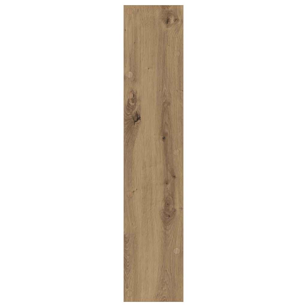 Sko skab 2 stk. 60 x 18 x 90 cm Konstrueret træ Artisan Egetræ