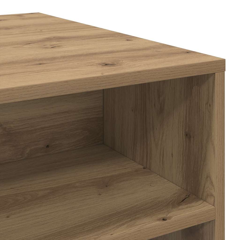 Sofabord Artisan Egetræ 90 x 55 x 42,5 cm Konstrueret træ