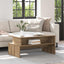 Sofabord Artisan Egetræ 90 x 55 x 42,5 cm Konstrueret træ