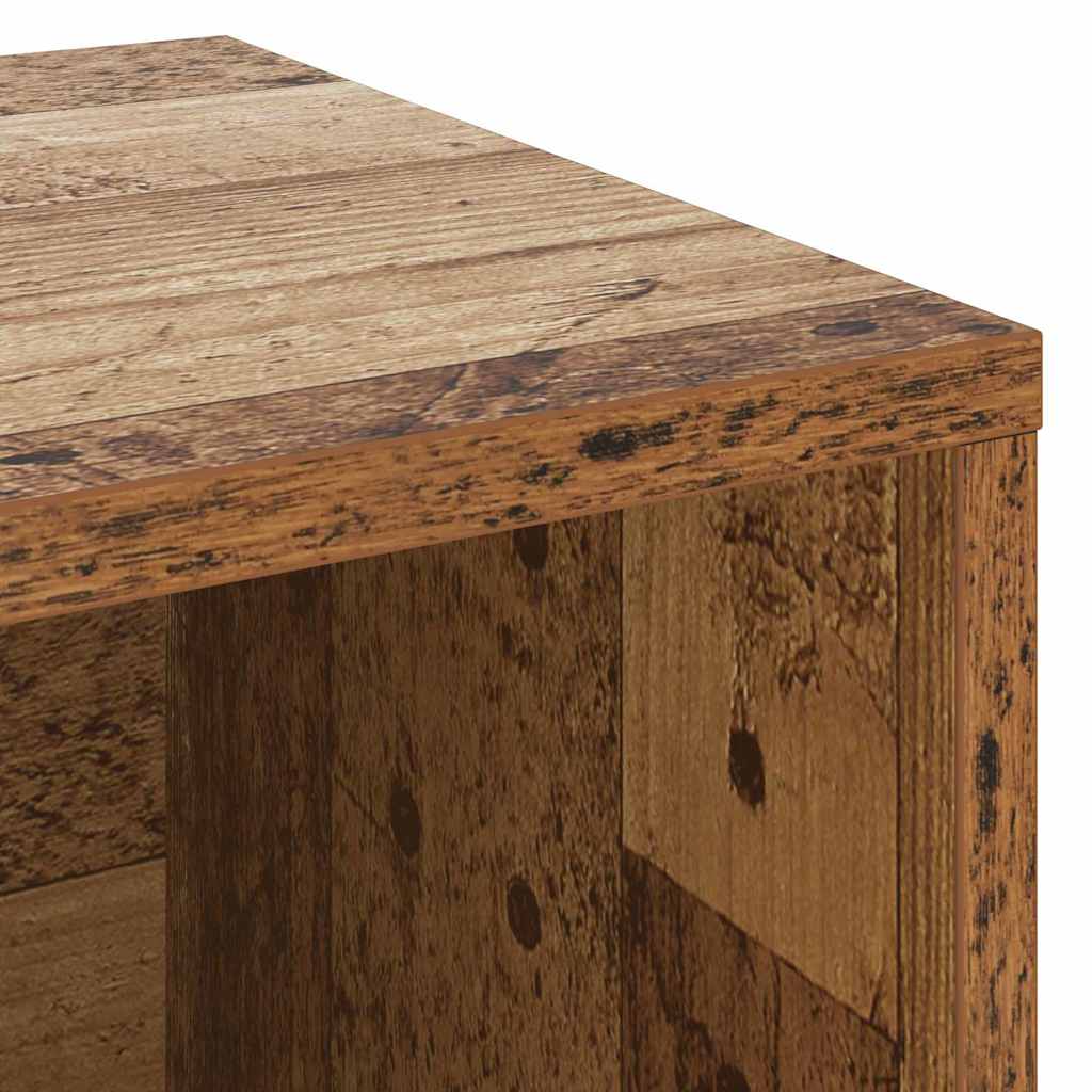 Sko bænk Gammelt træ 103 x 30 x 54,5 cm Konstrueret træ