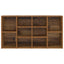 Sko bænk Gammelt træ 103 x 30 x 54,5 cm Konstrueret træ