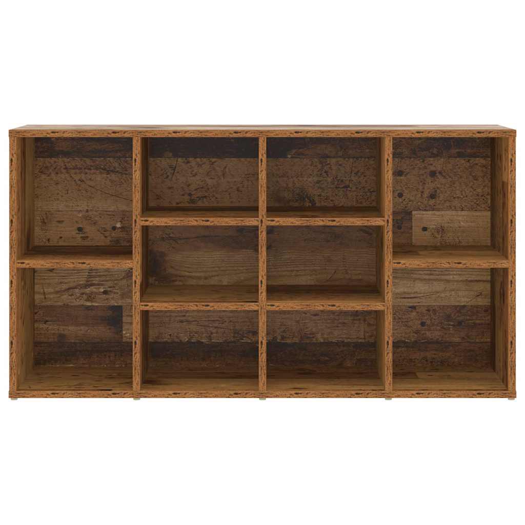 Sko bænk Gammelt træ 103 x 30 x 54,5 cm Konstrueret træ