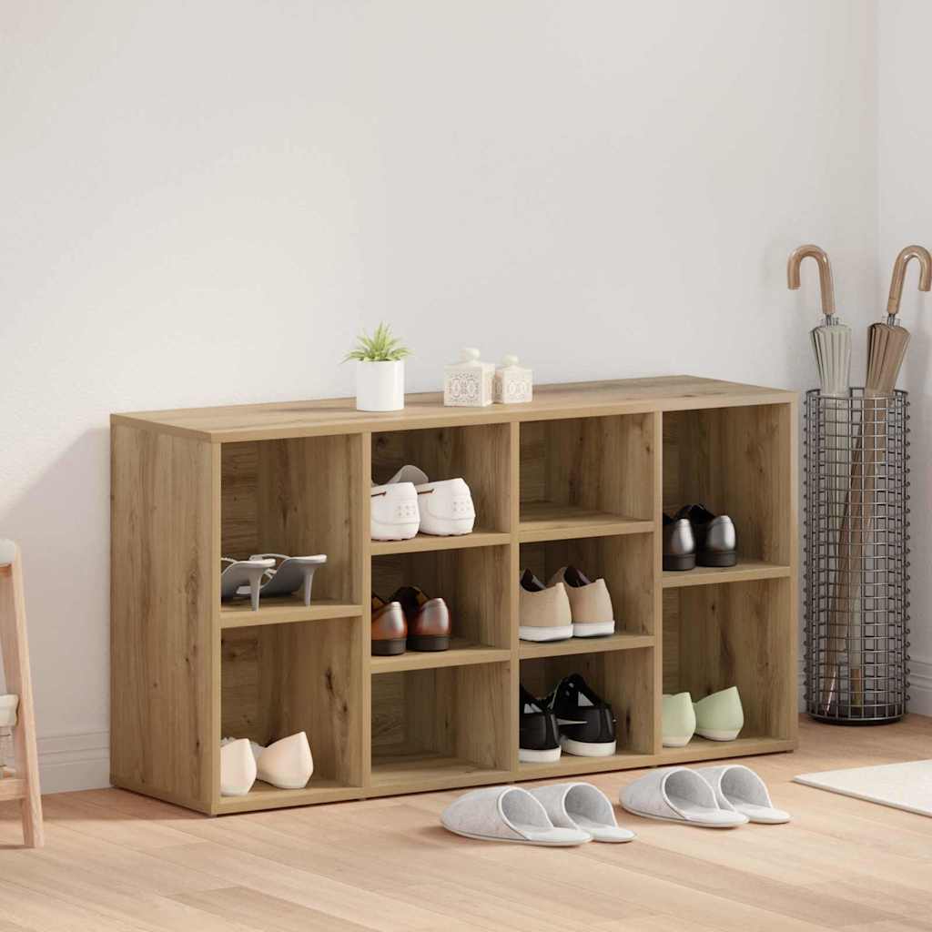 Sko bænk 103 x 30 x 54,5 cm Konstrueret træ Artisan Egetræ