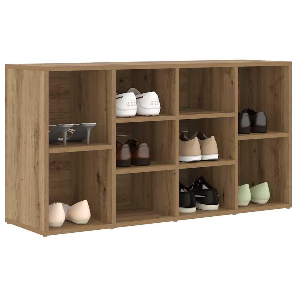 Sko bænk 103 x 30 x 54,5 cm Konstrueret træ Artisan Egetræ