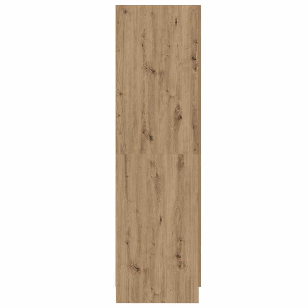 Garderobeskab Artisan eg 82,5 x 51,5 x 180 cm Konstrueret træ