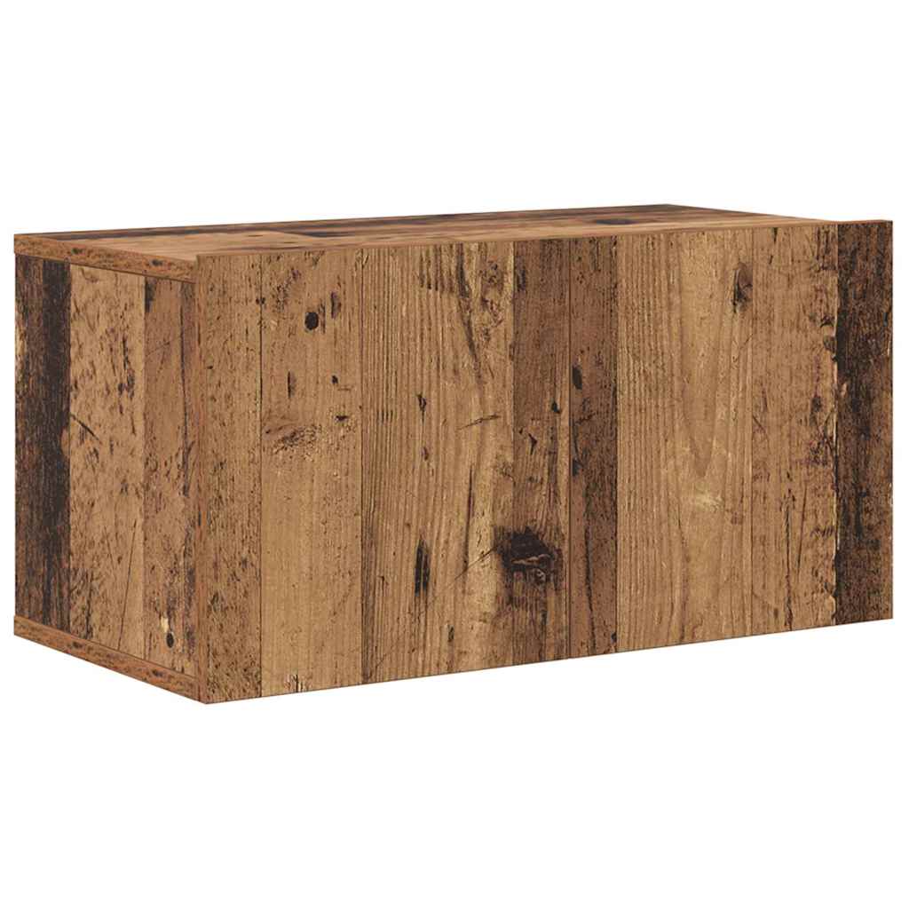TV-møbelsæt Vægmonteret Brun 60 x 30 x 30 cm Konstrueret træ
