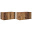 TV-møbelsæt 2 pcs Flerfarvet 60 x 30 x 30 cm Konstrueret træ