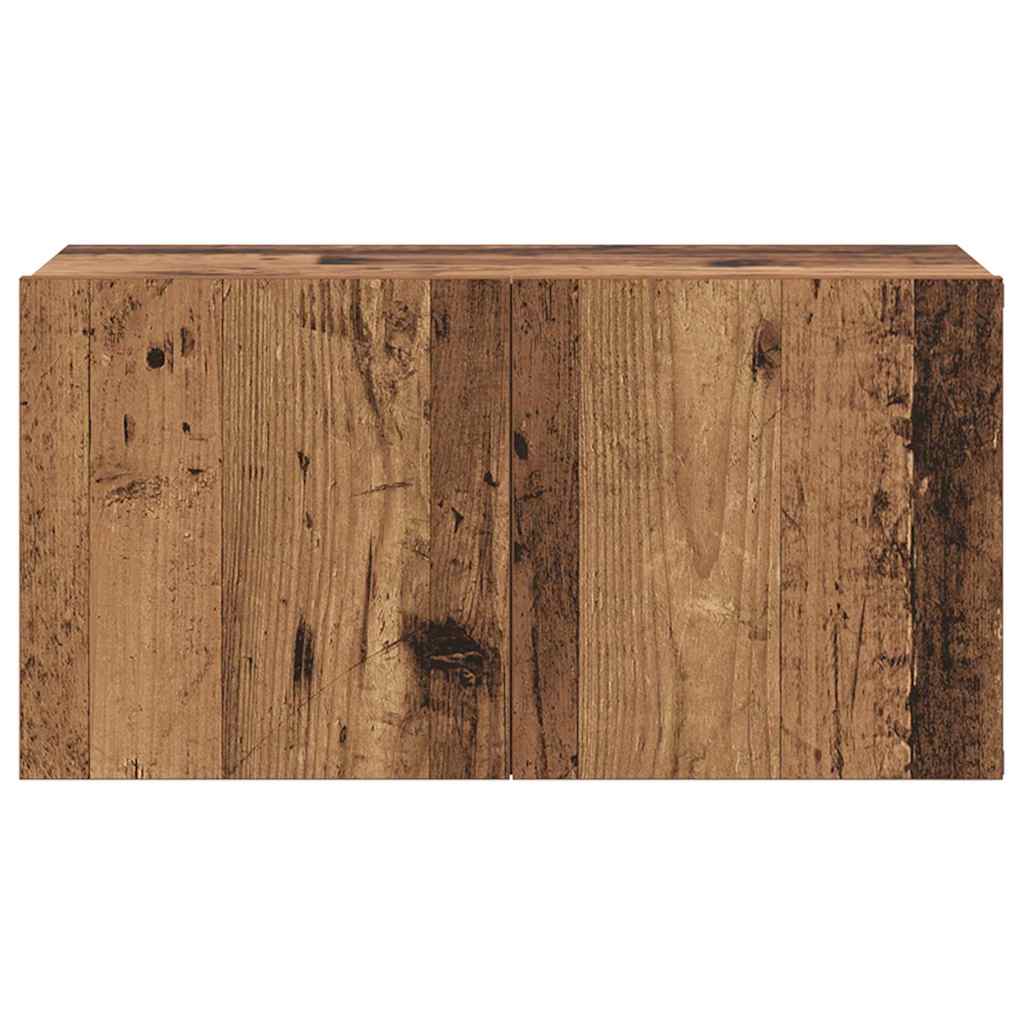 TV-møbelsæt 2 pcs Flerfarvet 60 x 30 x 30 cm Konstrueret træ