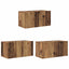 TV-møbelsæt 3 pcs Brun 60 x 30 x 30 cm Konstrueret træ