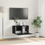 TV-møbelsæt Vægmonteret Sort 60 x 30 x 30 cm Konstrueret træ