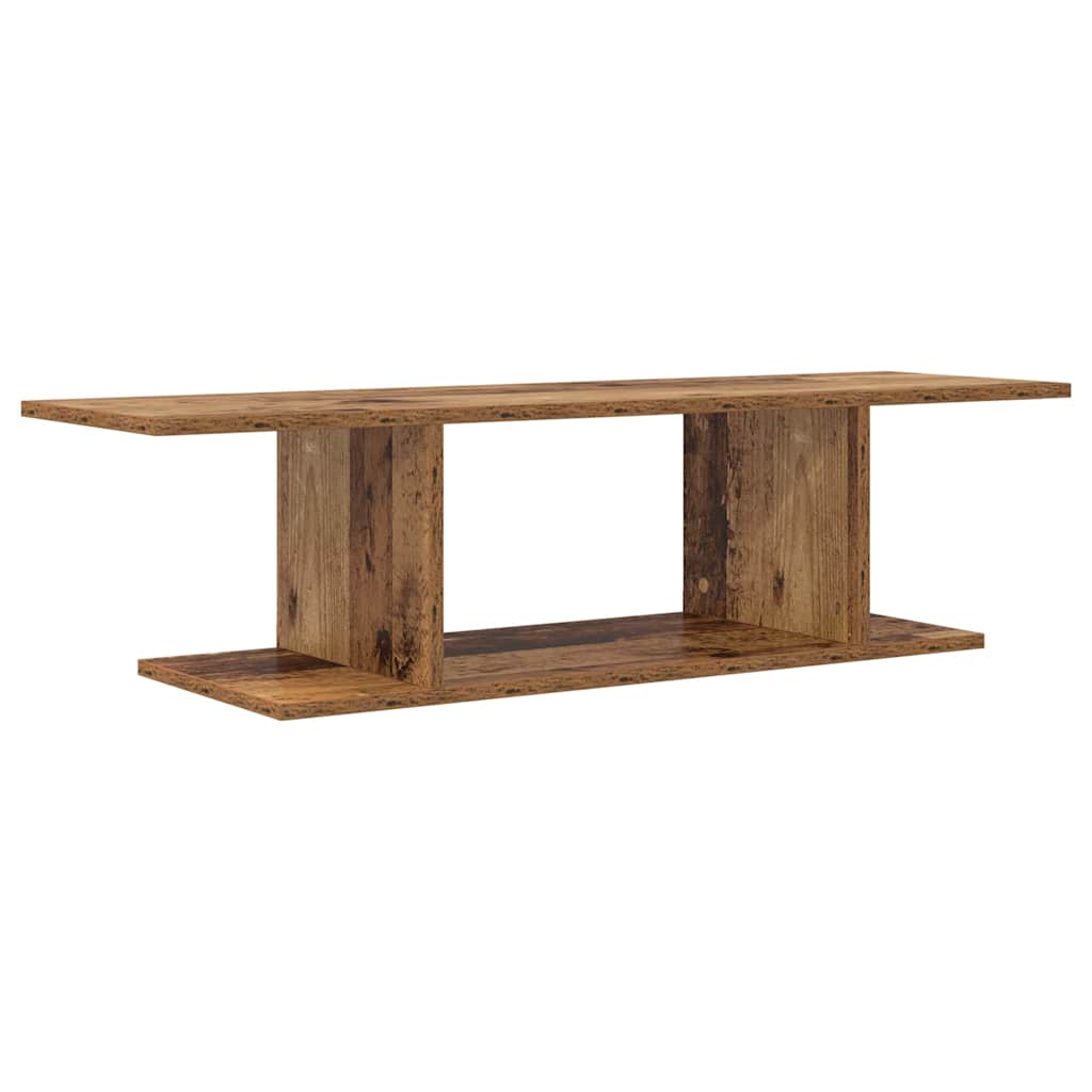 TV-møbelsæt Vægmonteret Brun 103 x 30 x 26,5 cm Konstrueret træ