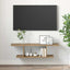 TV-møbelsæt Vægmonteret Brun 103 x 30 x 26,5 cm Konstrueret træ