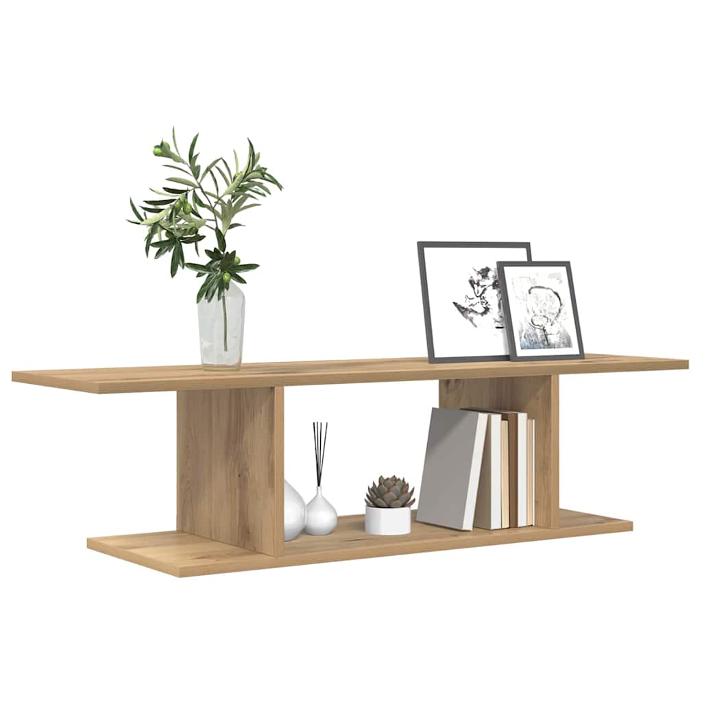 TV-møbelsæt Vægmonteret Brun 103 x 30 x 26,5 cm Konstrueret træ