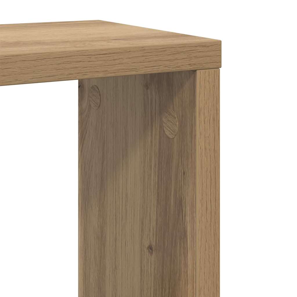Væghylder 2 stk. Artisan Egetræ Konstrueret træ
