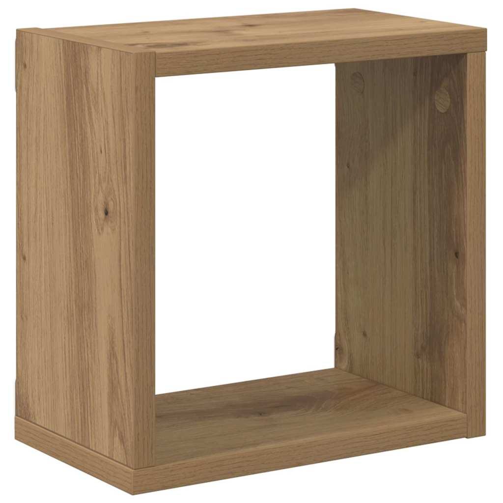 Væghylder 2 stk. Artisan Egetræ Konstrueret træ