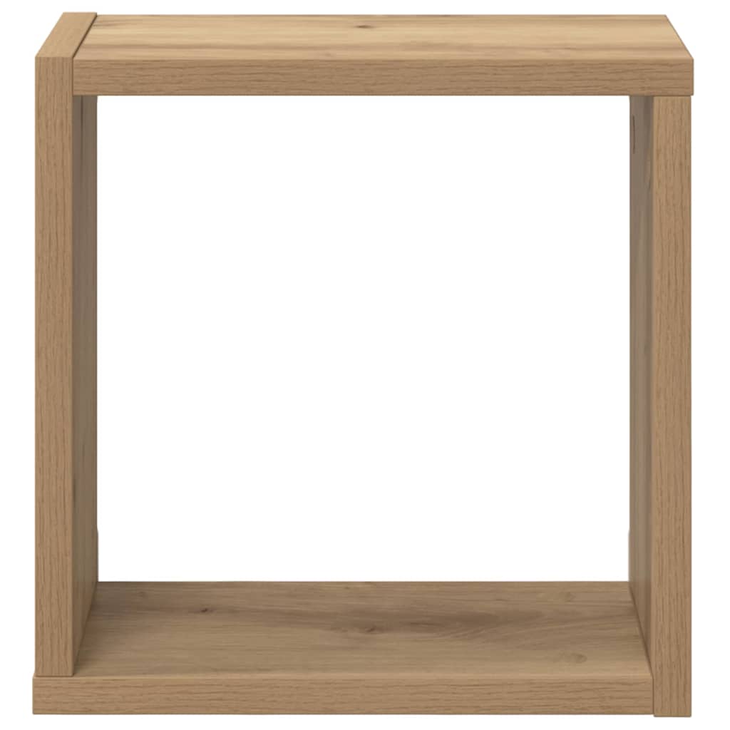 Væghylder 2 stk. Artisan Egetræ Konstrueret træ