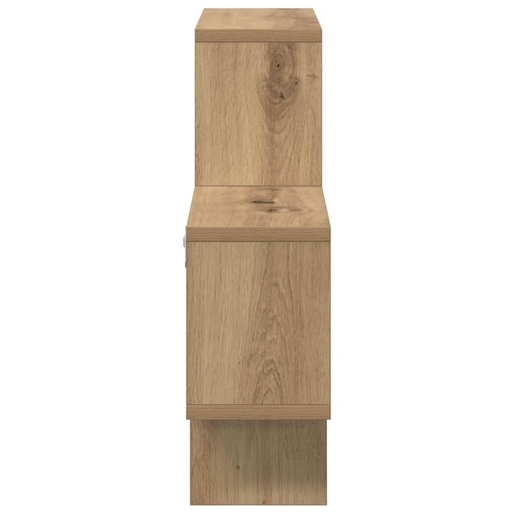 Væghylde Vægmonteret artisan eg 82 x 15 x 51 cm Konstrueret træ
