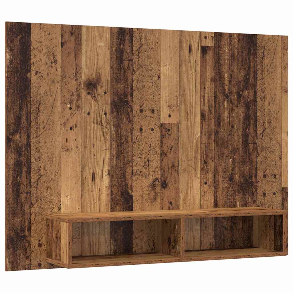 TV-møbelsæt Gammelt træ 120 x 23,5 x 90 cm Konstrueret træ