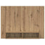 TV-møbelsæt 120 x 23,5 x 90 cm Artisan Egetræ Konstrueret træ