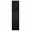 TV-møbelsæt Vægmonteret Sort 60 x 24 x 94,5 cm Konstrueret træ