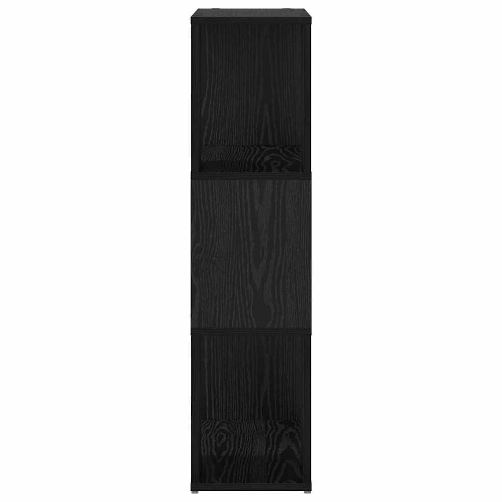 TV-møbelsæt Vægmonteret Sort 60 x 24 x 94,5 cm Konstrueret træ