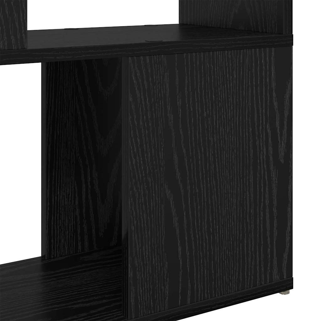 TV-møbelsæt Vægmonteret Sort 60 x 24 x 125,5 cm Konstrueret træ