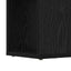 TV-møbelsæt Vægmonteret Sort 80 x 24 x 125 cm Konstrueret træ