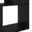TV-møbelsæt Vægmonteret Sort 80 x 24 x 156 cm Konstrueret træ