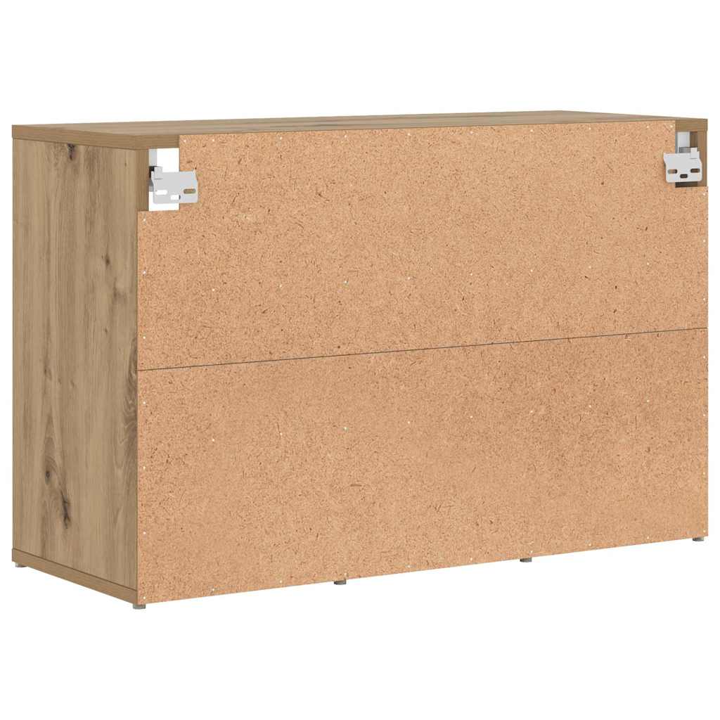 Sko skab 77,5 x 30 x 51 cm Konstrueret træ Artisan Egetræ