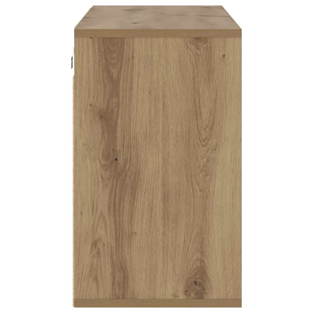 Sko skab 103 x 30 x 51 cm Konstrueret træ Artisan Egetræ