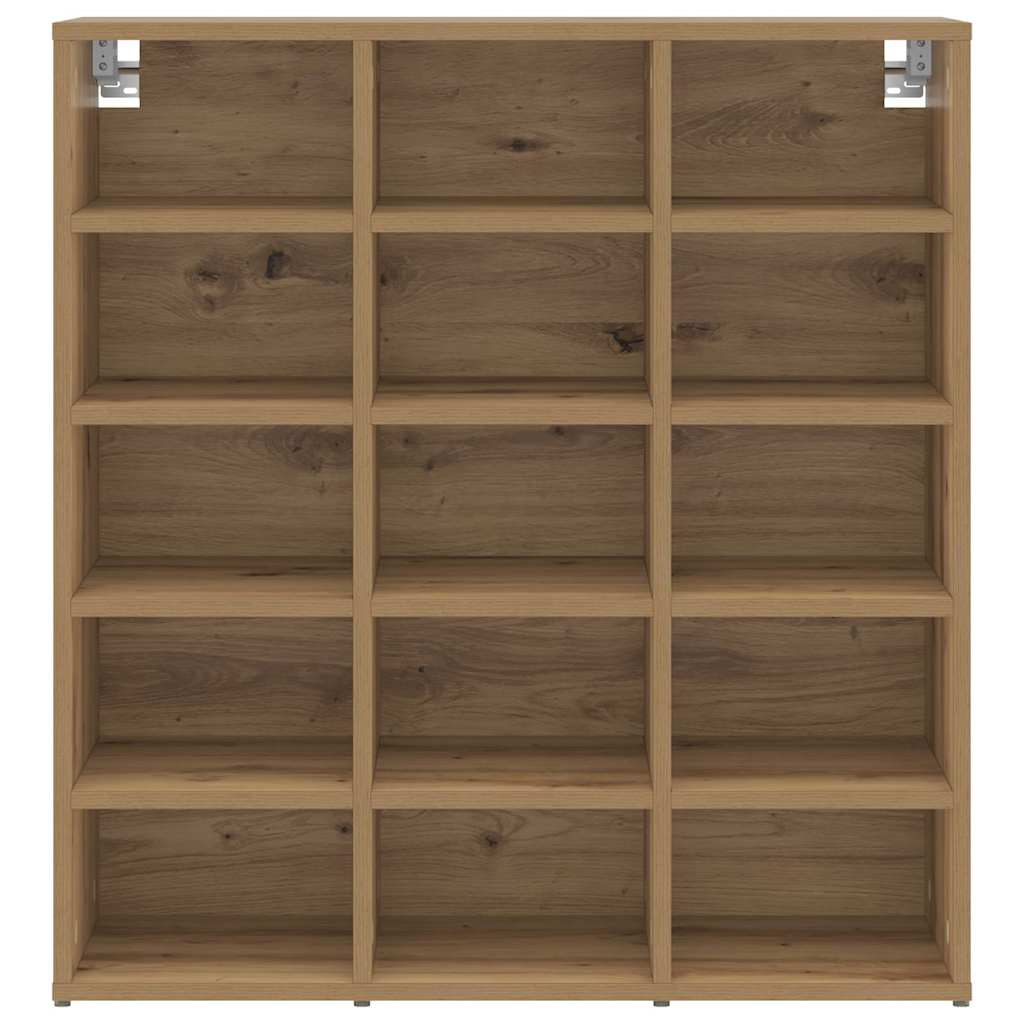 Sko skab 77,5 x 30 x 83,5 cm Konstrueret træ Artisan Egetræ