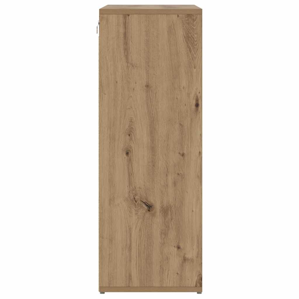 Sko skab 77,5 x 30 x 83,5 cm Konstrueret træ Artisan Egetræ