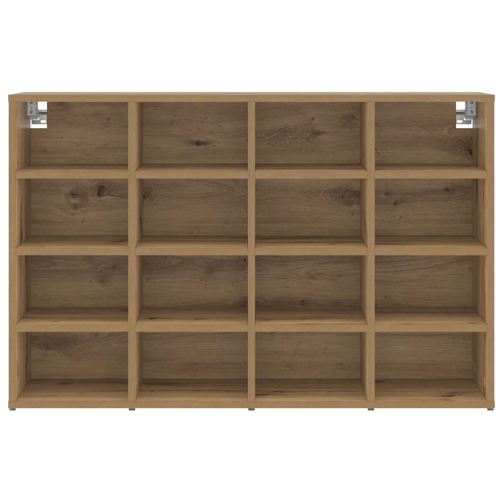 Sko skab 103 x 30 x 67 cm Konstrueret træ Artisan Egetræ
