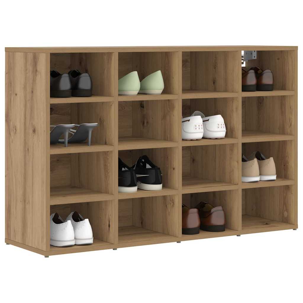 Sko skab 103 x 30 x 67 cm Konstrueret træ Artisan Egetræ