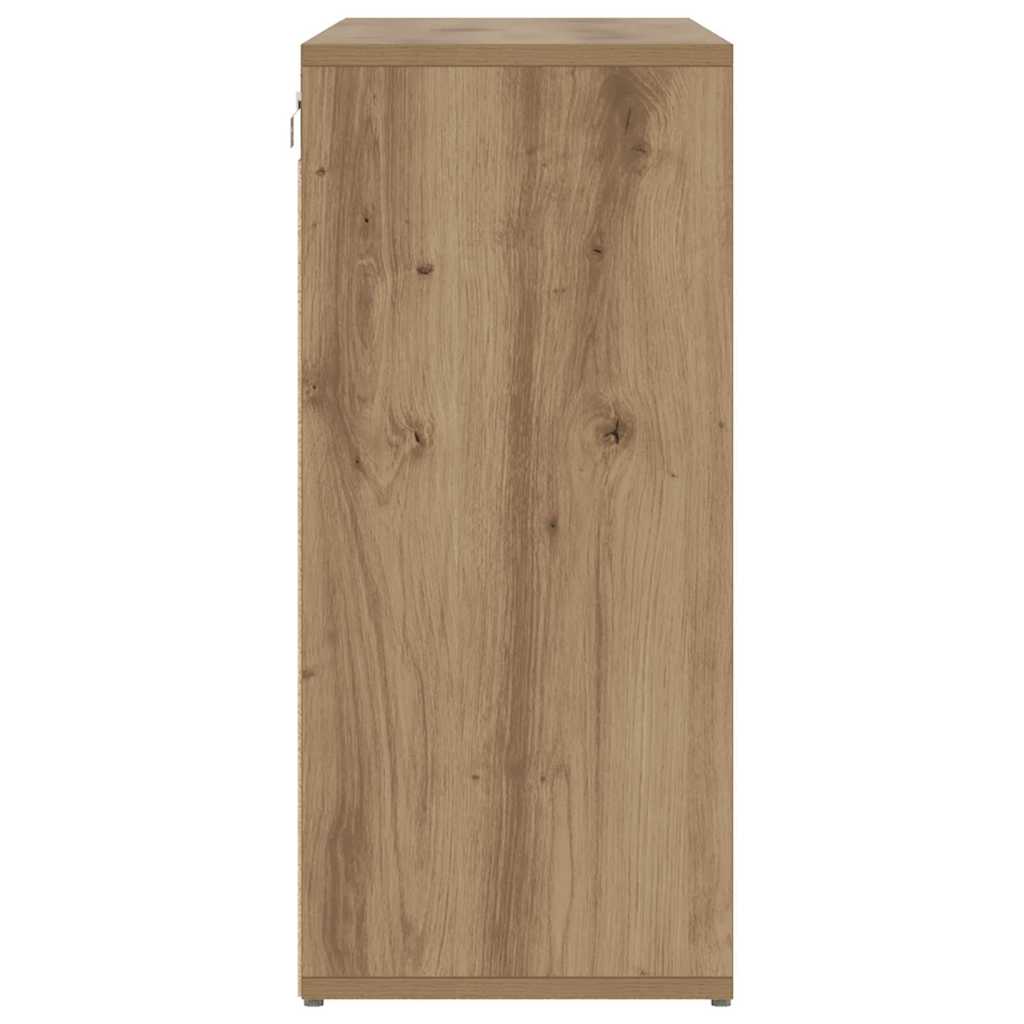 Sko skab 103 x 30 x 67 cm Konstrueret træ Artisan Egetræ