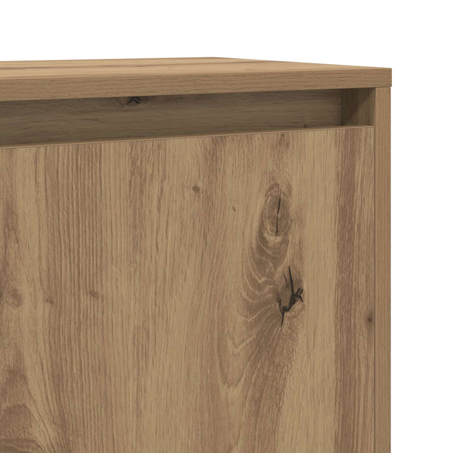 Sideboard Artisan Egetræ 97 x 29 x 75 cm Konstrueret træ